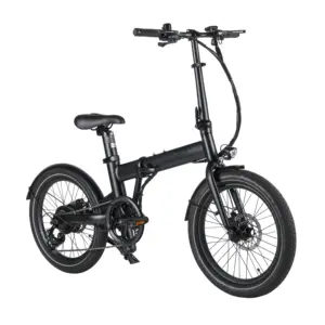 Bicicleta eléctrica Plegable ligera de 20 pulgadas tipo Digital inteligente 36V 250W Ebike plegable de aleación