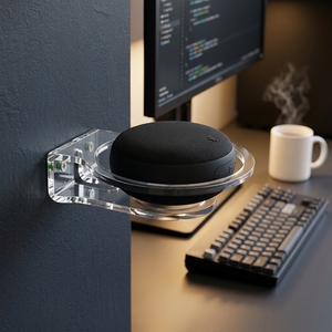 Soporte de montaje acrílico para <span class=keywords><strong>altavoz</strong></span> inteligente <span class=keywords><strong>HomePod</strong></span>, montaje en pared para <span class=keywords><strong>Apple</strong></span> <span class=keywords><strong>HomePod</strong></span> - Product Image 1