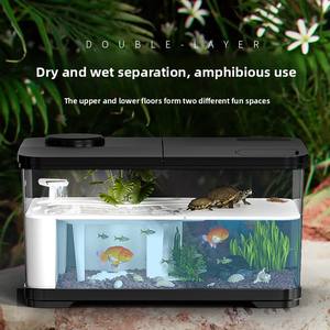 Kit <span class=keywords><strong>de</strong></span> <span class=keywords><strong>Acuario</strong></span> Ecológico <span class=keywords><strong>para</strong></span> <span class=keywords><strong>Peces</strong></span> <span class=keywords><strong>de</strong></span> <span class=keywords><strong>Agua</strong></span> <span class=keywords><strong>Dulce</strong></span> y Tortugas, Específico <span class=keywords><strong>para</strong></span> Tortugas, con Doble Función <span class=keywords><strong>de</strong></span> Aislamiento y Filtración - Product Image 6