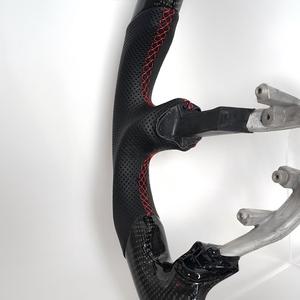 Nuovo Volante Sportivo in Vera Fibra di Carbonio per Chevrolet <span class=keywords><strong>Corvette</strong></span> C5 2000-2006, Stile Sportivo in Pelle <span class=keywords><strong>Nera</strong></span> - Product Image 6