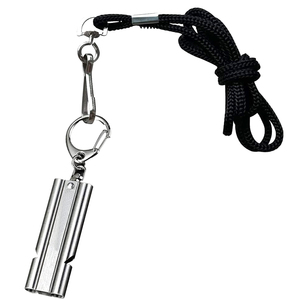 Silbato de supervivencia de emergencia de seguridad personal portátil para mujeres y niños con cordón de hebilla colgante - Product Image 3