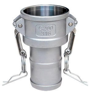 Phụ Kiện 2Inch 4Inch Nhanh Chóng Kết Nối Loại B Chất Lỏng Ống SS316 Kết Nối Thủy Lực Phát Hành Nhanh Chóng Camlock Nén Khớp Nối - Product Image 2