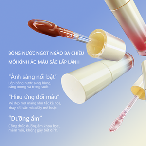 Aceite de esencia para impulsar los labios Cheeryep Vitamina E brillante Ilumina el color de los labios Hidratante de larga duración en caja - Product Image 1