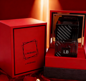 Nouveau flacon de parfum carré de haute qualité 100 ml, personnalisable avec boîte, avec bouchon <span class=keywords><strong>argent</strong></span>é brillant. - Product Image 6