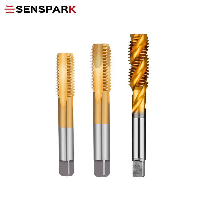 High-Speed Titanium-Plated Steel Tap 6542 Straight Groove Stainless Steel Special Tap & Die Machine
