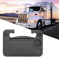 Plateau de Volant de Voiture Multifonctionnel Portable pour Ordinateur Portable et Nourriture, Compatible avec la Plupart des Volants de Véhicules, Accessoire Intérieur de Voiture