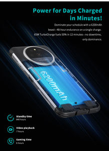 Nouveau téléphone robuste Android 5G tendance avec haute résolution et prise en charge MTK Octa Core, charge rapide 66W pour tous <span class=keywords><strong>les</strong></span> scénarios - Product Image 3