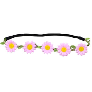 ที่คาดผมถักเปียที่คาดผมดอกไม้มงกุฎดอกเดซี่สำหรับงานเทศกาล - Product Image 6