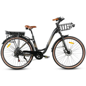 SAMEBIKE Nueva <span class=keywords><strong>Bicicleta</strong></span> Eléctrica Urbana RS-A07 de 28 Pulgadas, Batería de Litio de 13 Ah, <span class=keywords><strong>Bicicleta</strong></span> Eléctrica de 36 V y 350 W - Product Image 1