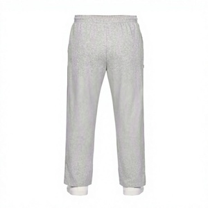 Premium Cotton Fleece Elastic Waist Jogger Track <b>Sweat</b> <b>Pants</b> <b>Men</b> Regular Eco Friendly Vintage Wide Leg Open Bottom Straight OEM - Product Image 5