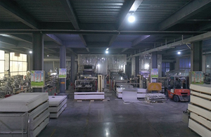 Bán nóng 1.5mm mờ đám mây bảng Lụa băng nứt bảng phân vùng nhựa tấm trang trí icicicle kết cấu Veneer tấm hội trường - Product Image 6