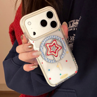 Étui de téléphone portable antichoc en TPU+PC avec anneau magnétique pour services professionnels, compatible avec les modèles 17/16/15/14/13/12/11 Pro Max