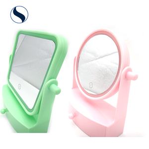 LED <span class=keywords><strong>de</strong></span> mesa <span class=keywords><strong>de</strong></span> cosméticos lado redondo <span class=keywords><strong>de</strong></span> plástico inteligente <span class=keywords><strong>espejo</strong></span> <span class=keywords><strong>de</strong></span> tocador <span class=keywords><strong>con</strong></span> <span class=keywords><strong>luces</strong></span> led para hacer - Product Image 4
