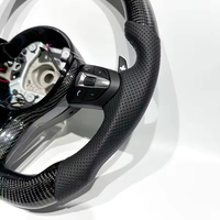 Volant en fibre de carbone personnalisé, directement de l'usine, pour BMW G20 G38 F10 F30 F50 F31 F35 E90 E92 E45 F30 E46 X5, style personnalisé