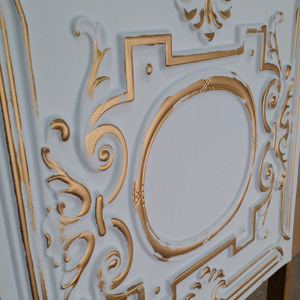 Pannelli artistici Drop-in pannelli in PVC impreziositi Design europeo centro commerciale Hotel ospedale ristorante soffitto facile installazione - Product Image 5