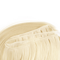 Ekstensi Rambut KSWIGS Wholesale Genius Weft, Langsung dari Pabrik KSWIGS, 100% Rambut Manusia Asli, 10-40 Inch, Untuk Salon