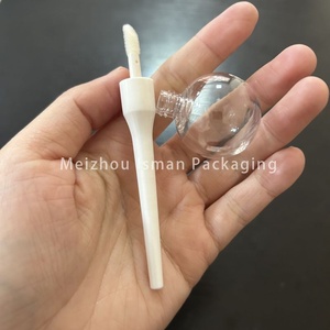 ISMAN Ingrosso Tubetto Lucidalabbra a Forma di Lecca-lecca Bianco Unico da 6ml 10ml, Contenitore Vuoto per Balsamo <span class=keywords><strong>Labbra</strong></span> a Forma di Caramella con Applicatore, Logo Personalizzabile - Product Image 5