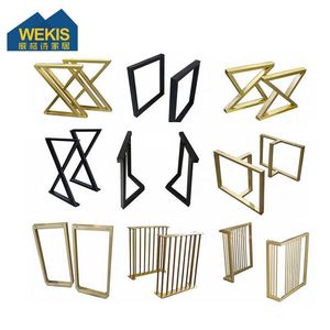 Patas de Mesa de Hierro Forjado Personalizadas WEKIS, Patas de Muebles de Acero de Alta Calidad, Patas de Mesa Duraderas para Dormitorio, Escuela, Mesa de Conferencias - Product Image 2