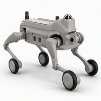 Robot quadrupède éducatif L1-W EDU Pro à roues, avec perception LiDAR, 43,2 V 3500 W, pour l'IA, les instituts de recherche et l'éducation scolaire ZY