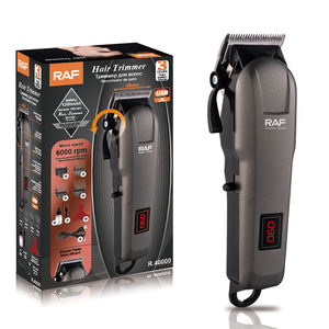 Máquina <span class=keywords><strong>de</strong></span> <span class=keywords><strong>cortar</strong></span> cabello RAF recargable, afeitadora <span class=keywords><strong>de</strong></span> <span class=keywords><strong>barba</strong></span> <span class=keywords><strong>profesional</strong></span>, recortadora <span class=keywords><strong>de</strong></span> cabello eléctrica inteligente para hombres - Product Image 1