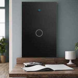 UOULYN US 10A Interruttore a Muro Smart WIFI a 1 Gang con Pannello in Vetro 120*75mm per Casa, Supporta Connessione Wi-Fi - Product Image 4