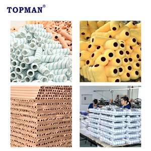 Industrial Grade/DIY 9 Inch Medium Pile American Style Anti-Drip Microfiber <strong>Paint</strong> <strong>Roller</strong> Cover Residential Interior Painting - Product Image 6