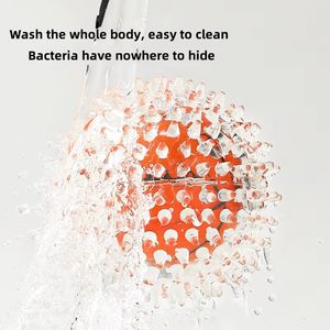 Giocattolo per Cani in TPR, Palla a Spine Resistente ai Morsi per Pulizia e Dentizione, Gioco Interattivo per Animali Domestici - Product Image 3