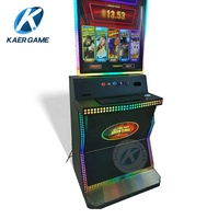 Machine de jeu vidéo d'arcade verticale à écran tactile incurvé personnalisé de 32/43 pouces armoire métallique chasse africaine