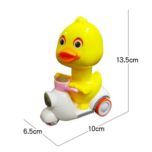 Juguete de goma con forma de pato para montar, con botón de presión, para niños de 7 a 14 años, unisex. - Product Image 4