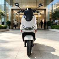 Moto électrique chinoise à grande vitesse pour adultes CKD SKD 12 pouces, 1100/1300W, vitesse de 60 km/h, scooter à pédales électriques