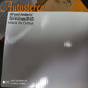 Per JEEP Grand Cherokee 2010-2019 oro 8.4 pollici stile originale Android 10 Auto GPS navigazione Auto lettore multimediale Headunit 64G - Product Image 4