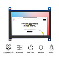 Módulo de pantalla LCD TFT de 3,5 pulgadas y 480 pulgadas con resolución de 320*3,5 para Raspberry Pi de alta definición de pulgadas