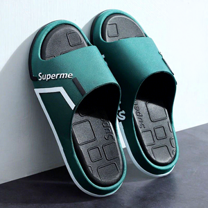 Black Sliders <b>Slippers</b> for Blank Slide Sandals <b>Slippers</b> Custom Logo Slides - Product Image 1