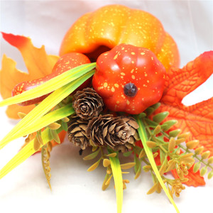 Set de Decoración para Acción de Gracias y Halloween 2026, Hojas de Arce, Calabazas, Flores, Accesorios para Fotos, Elegante Ramo de Calabazas para Fotografía - Product Image 3