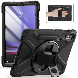 Funda Híbrida NJCASE con Soporte para Lápiz y Correa Cruzada para <span class=keywords><strong>Samsung</strong></span> <span class=keywords><strong>Galaxy</strong></span> <span class=keywords><strong>Tab</strong></span> S10 <span class=keywords><strong>Ultra</strong></span> - Product Image 3
