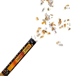 Canon à Confettis Rouge Personnalisé en Gros pour Mariage, Nouvel An, Noël, Halloween et Diwali - 30 cm - Product Image 5