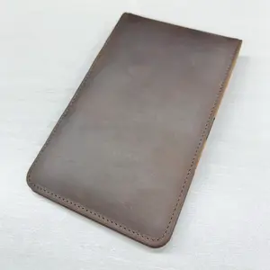 Personalized Golf Performance Scorecard Holder Cover Case Customized Cattlehide Leather Golf Scorecard Yardage Book Holder