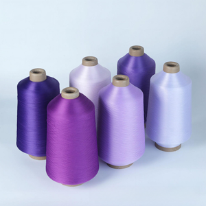 Aiguilles à tricoter à 6 fils en polyester et nylon 100% à haute ténacité du fournisseur chinois utilisées pour la machine de fabrication de chaussettes extensibles - Product Image 2