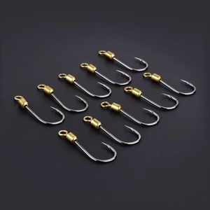 Anzuelo Giratorio Ise-Ni para Pesca Jigging, Número 3, Acero Inoxidable, Anzuelo de Giro Ascendente, Accesorio para Pesca en Lago - Product Image 1