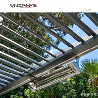 Store solaire OEM ODM haute résistance pour extérieur, écoles, façades murales, ventilation, décoration, pare-soleil, imperméable, léger et durable