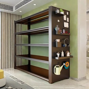 Scaffale in Acciaio a Più Piani per Uso Domestico, Espositore per Supermercati, Organizzatore per Balcone e Oggetti Vari, per Set da Ristorante, Nuovo - Product Image 1