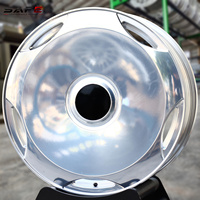 Rines de Aleación Forjados en Plata Pulida, Estilo Retro con Cubierta de Domo Liso, 19 20 21 22 Pulgadas 5x112, Clásicos Vintage para Mercedes