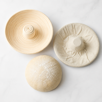 Panier de Fermentation pour Pain avec Logo Personnalisé OEM, Design Rond et Ovale pour les Acheteurs en Gros et les Marques à Marque Blanche