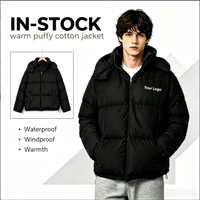 Blouson d'hiver chaud et moelleux pour homme - Veste bomber en toile avec fermeture éclair, imperméable, respirante, coupe-vent, écologique, OEM/ODM, sur mesure, en gros