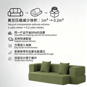 Sàn đứng không xương ghế, <span class=keywords><strong>futon</strong></span> Sofa giường cho phòng khách, phòng ngủ và giải trí phòng - Product Image 5
