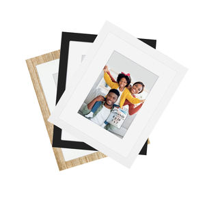 Elegante Marco de Fotos de Madera de Alta Calidad 4x6 Plegable de Orientación Vertical Personalizable para Escritorio y Pared Decoración para el Hogar/Oficina - Product Image 1