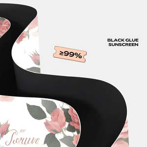 Coupe-vent Uv soleil/pluie été jeune femme 3 fois parapluie Parasol fleur parapluie avec manche en bois - Product Image 4