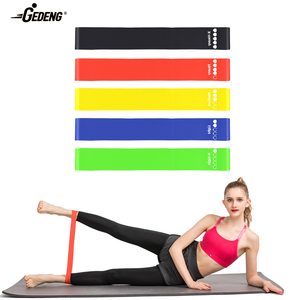 Gedeng Bande de résistance Workout Elastic Gym Cotton 5 Set Blue Resistance Bands - Product Image 1