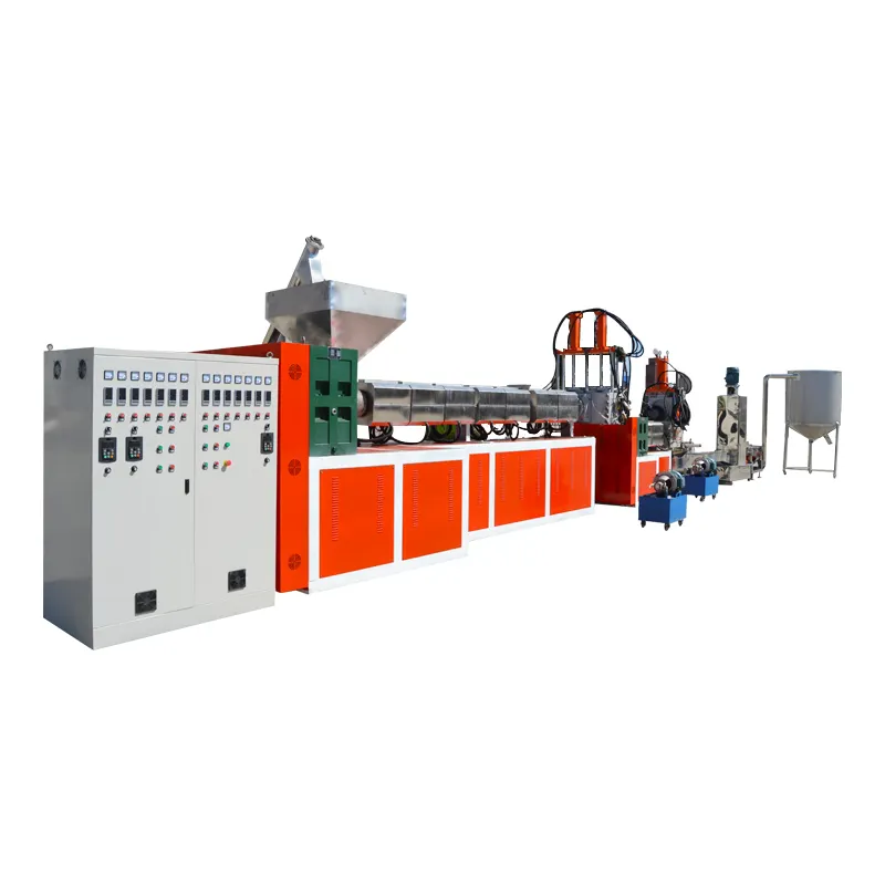 Specialized production plastic granule raw material machine plastic recycling and granulating machine