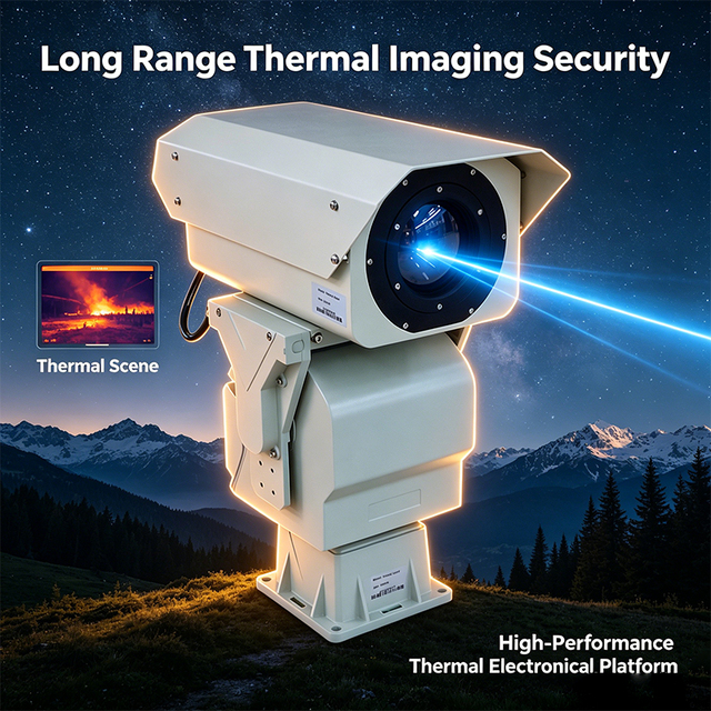 Infrared Uncooled PTZ Thermal Surveillance Camera